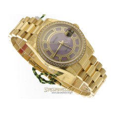 Rolex Daydate 36mm Lavanda diamanti ref. 118348 President nuovo 